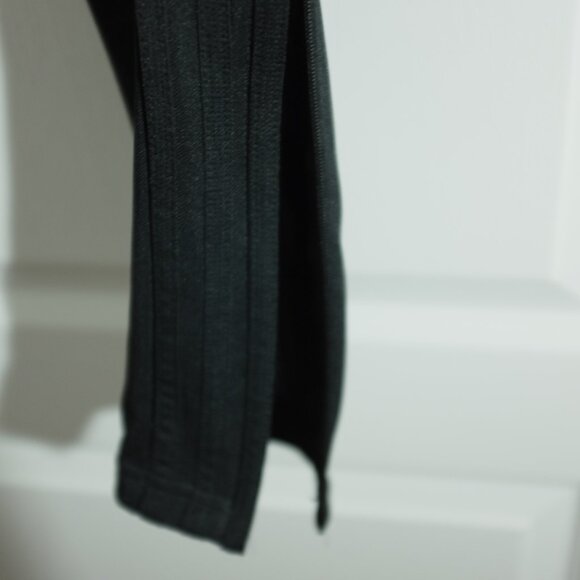 Adidas black aeroready jogger pants side zippers ankle size S - Picture 5 of 16